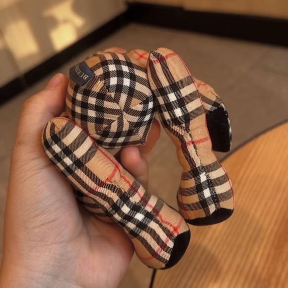 Burberry Plush 1998 Premium Collection Bear Canvas Beige BURBERRY Burberrys C... - Picture 5 of 5